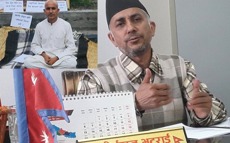 सात बुँदे माग राख्दै  दिक्तेलका मेयर अनशनमा