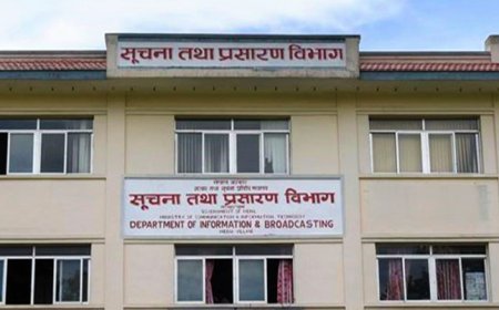 सूचना विभागले रोक्यो सञ्चारमाध्यम दर्ता र नवीकरण