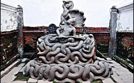 दक्षिण एशियामै रहेको एक मात्र मुर्ती 'कालिया दमन'