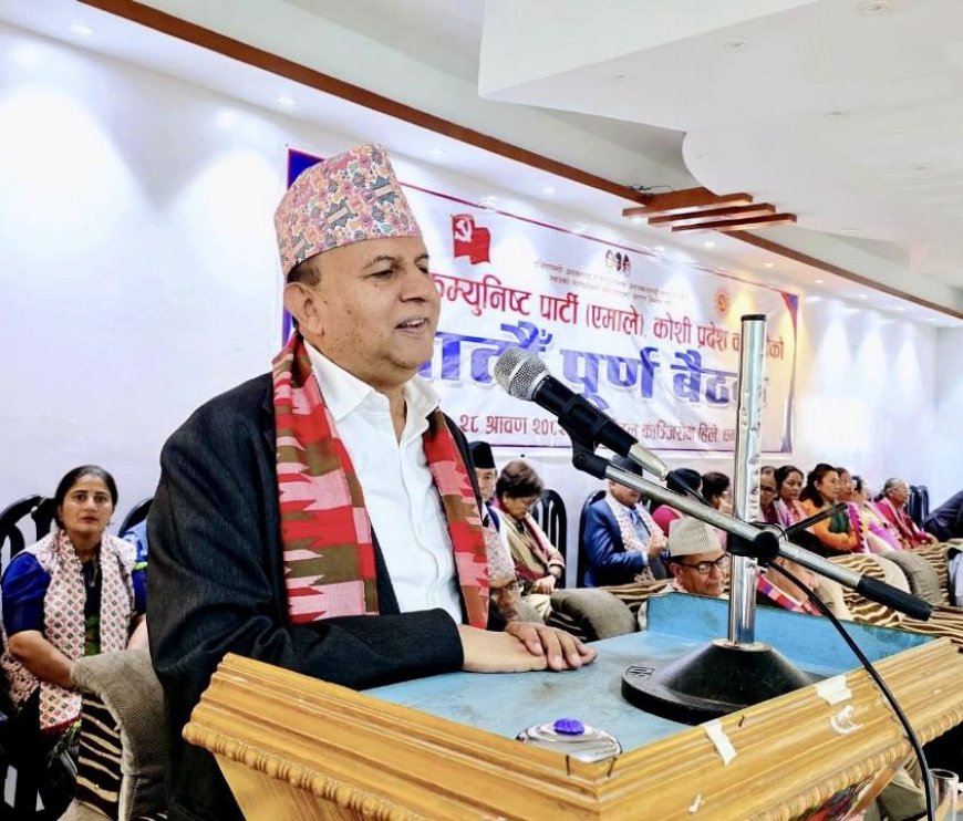 अहिले अध्यक्ष ओलीको विकल्प खोज्ने बेला होइन : महासचिव शङ्कर पोखरेल