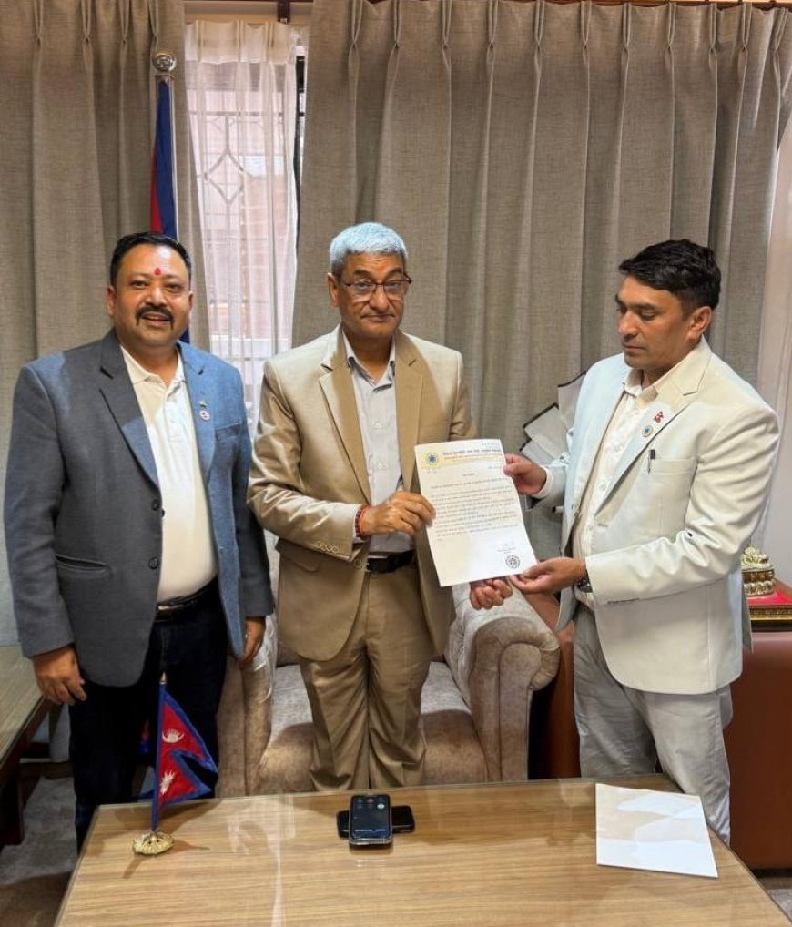 सुनचाँदी कालिगढमाथि भएको धरपकडप्रति महासंघले गरायो गृहमन्त्रीको ध्यानाकर्षण