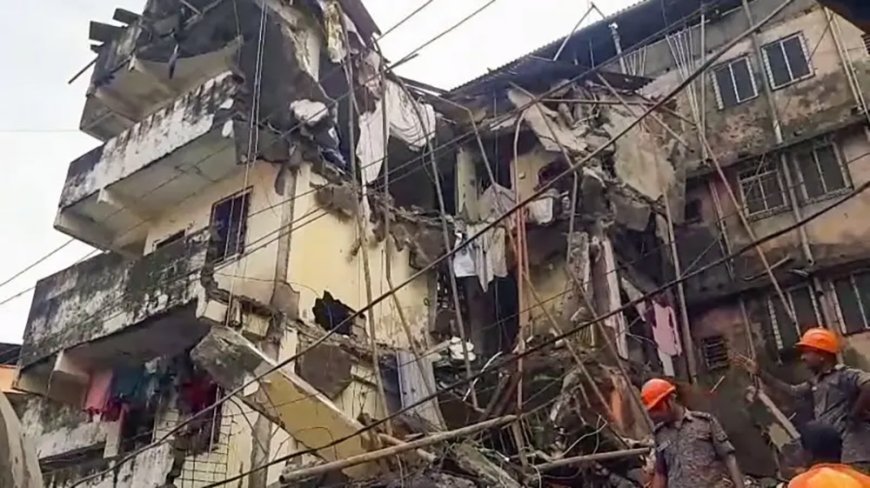 भारतको महाराष्ट्रमा भवन भत्किँदा मृत्यु हुनेको सङ्ख्या १५ पुग्यो