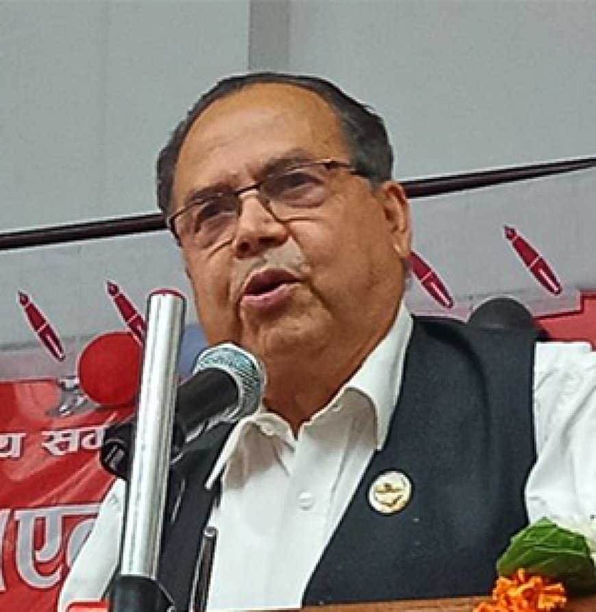 अब कहिल्यै नफुट्ने संकल्प गरौं : झलनाथ खनाल