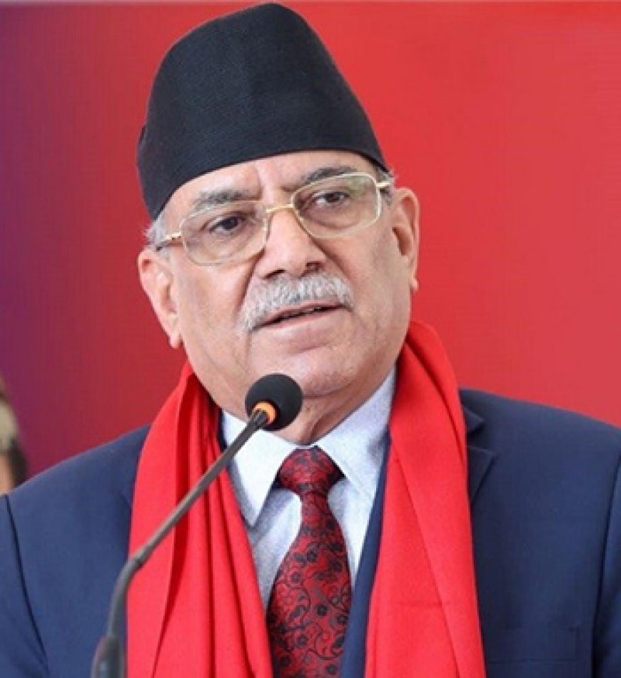 संविधानको रक्षा गर्ने जिम्मेवारी राष्ट्रवादी शक्तिको काँधमा आएको छ : प्रचण्ड