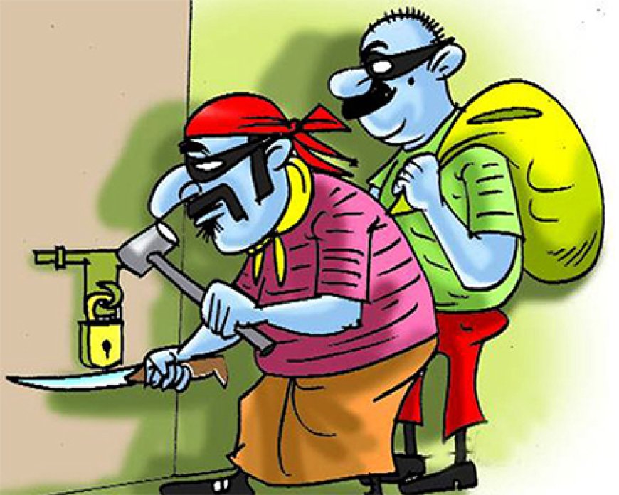 दिउँसै घर फोडेर ५६ लाख बढीको धनमाल चोरी