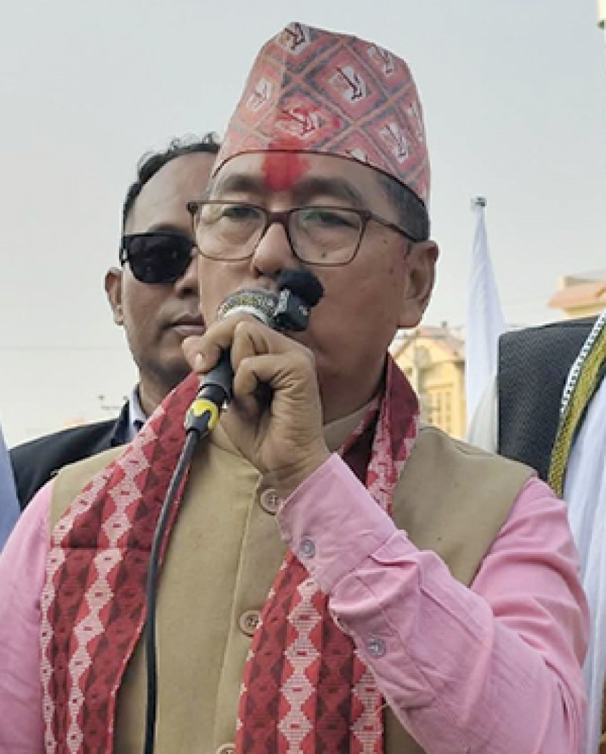 यो पटक राप्रपालाई मतदान गरी देश बचाउने अभियानमा सहभागी बनौँ : राजेन्द्र लिङदेन