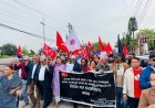 ओली पक्राउको विरोधमा आज पनि देशभर एमालेको प्रदर्शन (तस्विरसहित)