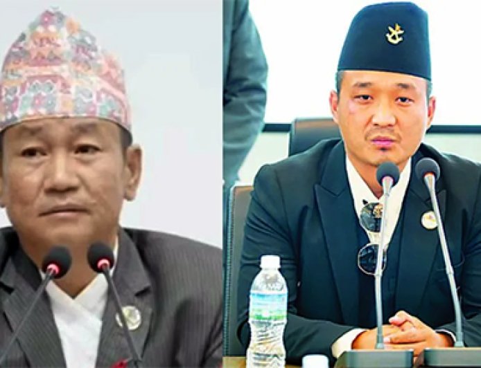 गृहमन्त्रीबारे प्रश्न उठ्नु राम्रो होइन, राजीनामा दिँदा राम्रो हुन्छ : हर्क साम्पाङ