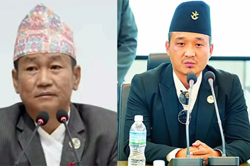 गृहमन्त्रीबारे प्रश्न उठ्नु राम्रो होइन, राजीनामा दिँदा राम्रो हुन्छ : हर्क साम्पाङ