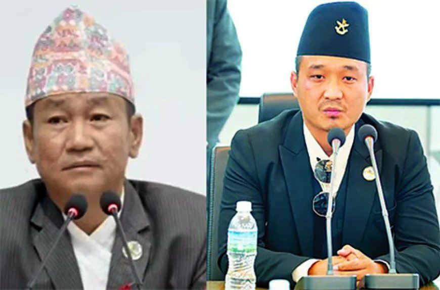 गृहमन्त्रीबारे प्रश्न उठ्नु राम्रो होइन, राजीनामा दिँदा राम्रो हुन्छ : हर्क साम्पाङ