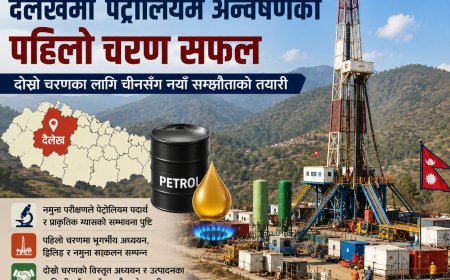 दैलेखमा पेट्रोलियमको आशा : अन्वेषणको पहिलो चरण सफल, उत्पादनतर्फ नयाँ कदम