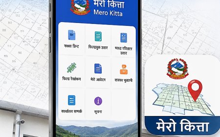 नापी विभागको ‘मेरो कित्ता’ मोबाइल एप सार्वजनिक, जग्गासम्बन्धी सेवा अब घरबाटै