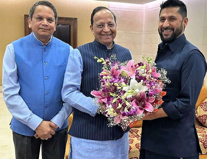 भारतीय जनता पार्टीको निमन्त्रणामा रवि लामिछाने नयाँ दिल्लीमा