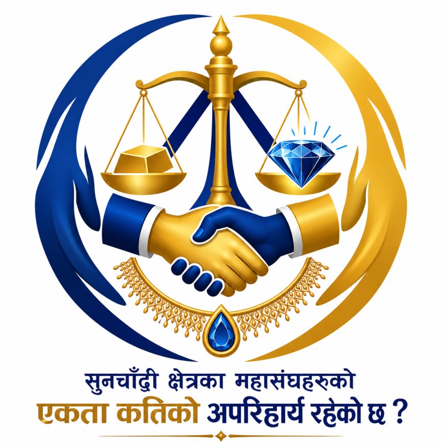 सुनचाँदी क्षेत्रका महासंघहरूको एकता कतिको अपरिहार्य रहेको छ ?