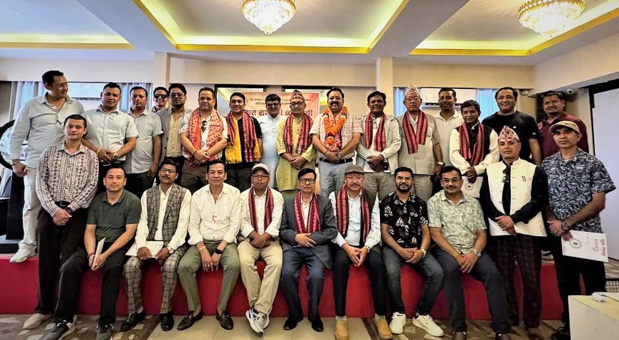 सुनचाँदी व्यवसायी तथा संघर्ष समितिद्वारा विपिन रामुदामुलाई बधाई तथा शुभकामना