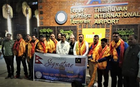 नेपाल सुनचाँदी शिल्प व्यवसायी संघको टोली मलेसिया प्रस्थान