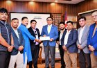 महासंघद्वारा प्रधानमन्त्री दैवी प्रकोप उद्धार कोषमा ४० लाख सहयोग