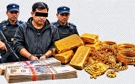 भेडासिंहबाट डेढ किलोभन्दा बढी अवैध सुनसहित भारतीय नागरिक पक्राउ