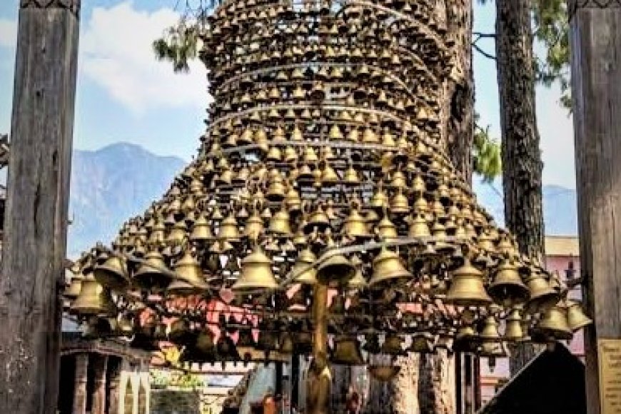 ‘महाघण्टी’ पर्यटकको आकर्षण, ५०० भन्दा बढी घण्टीको संगम